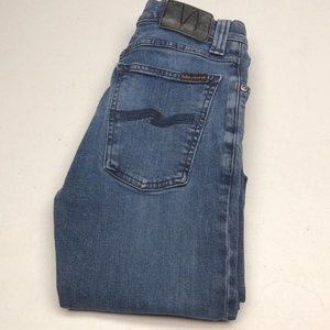 MADE IN ITALY 🇮🇹 NUDIE HIGH KAI SKINNY JEANS 26x32 🇮🇹